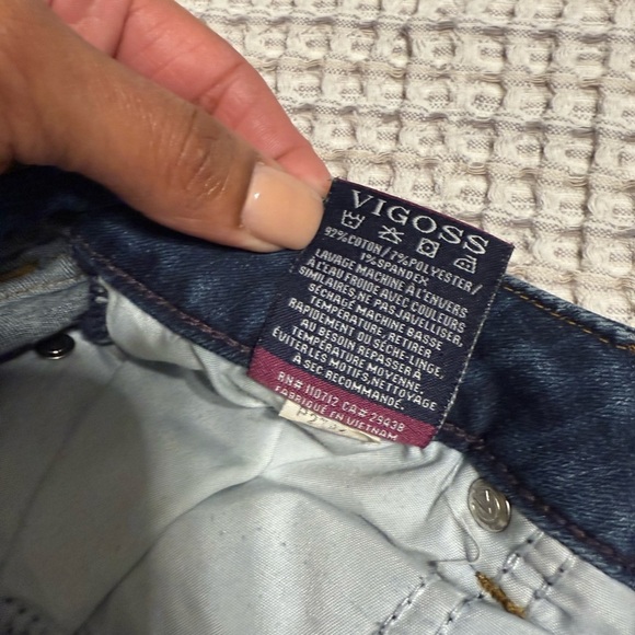 Vigoss Mid-Rise Jeans The Jagger Skinny Size 26 (#233) - Picture 4 of 9